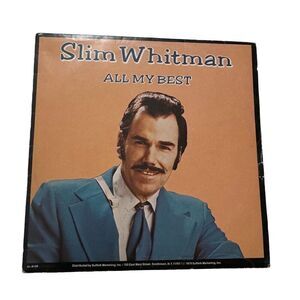 SLIM WHITMAN All My Best Original 1979 LIBERTY RECORDS 12" LP Vinyl Album